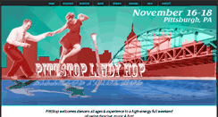 Desktop Screenshot of pittstoplindyhop.com