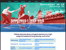 Tablet Screenshot of pittstoplindyhop.com